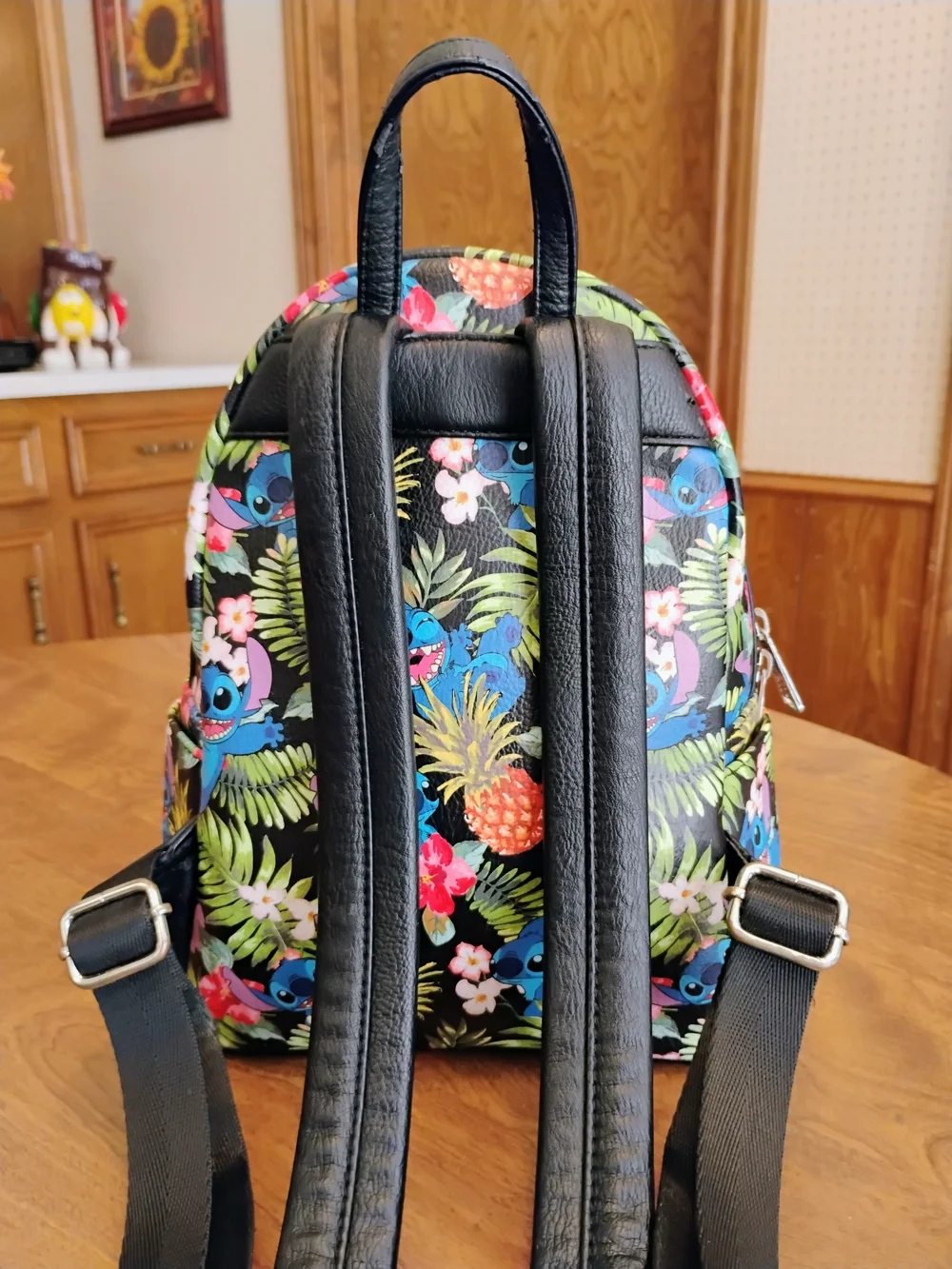 Disney Loungefly Original Parks Stitch Pineapple Tropical Mini Backpack Retired